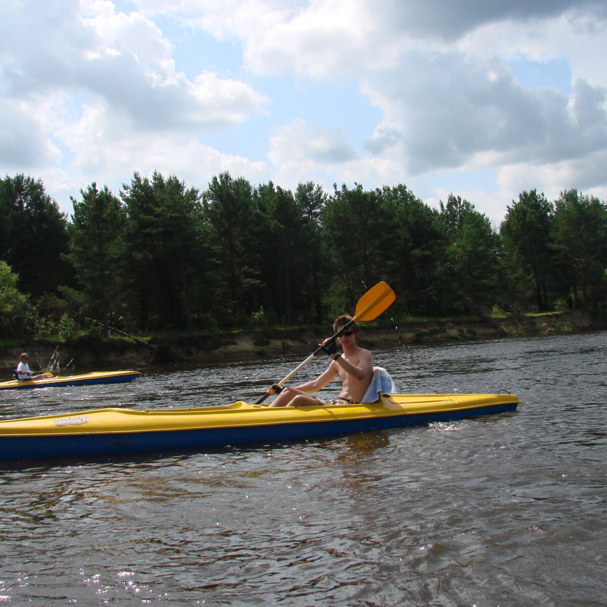 Сплавы на лодках, байдарках