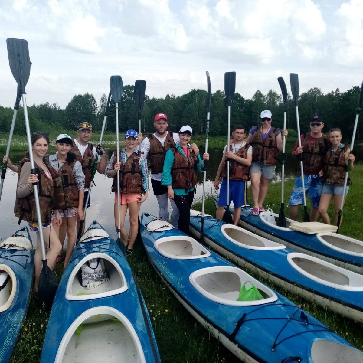 Сплавы на лодках, байдарках