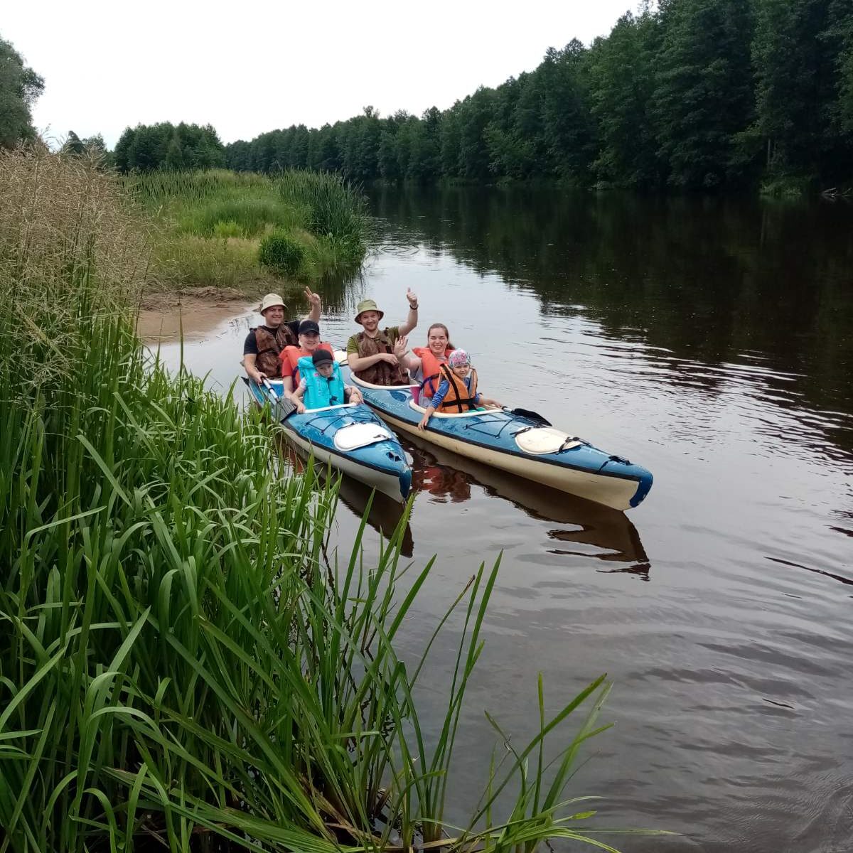 Сплавы на лодках, байдарках